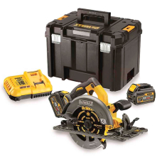 Аккумуляторная дисковая пила XR FlexVolt DeWalt DCS576T2, 2x6.0Ah, з/у, кейс