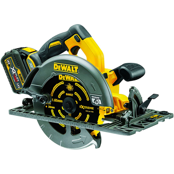 Акумуляторна дискова пила XR FlexVolt DeWalt DCS576T2, 2x6.0Ah, з/п, кейс