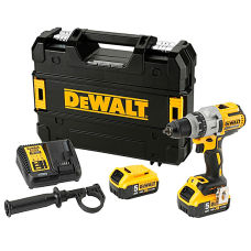Аккумуляторная дрель-шуруповерт DeWalt DCD991P2, 2x5.0Ah, з/у, у TSTAK