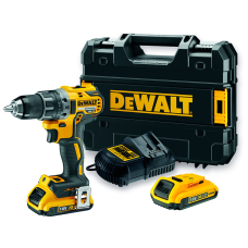 Аккумуляторный шуруповерт DeWalt DCD791D2, 2x2.0Ah, з/у DCB115, кейс TSTAK