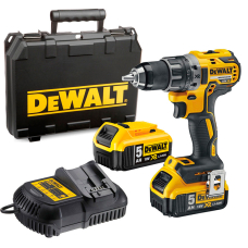 Аккумуляторный шуруповерт DeWalt DCD791P2, 2x5.0Ah, з/у DCB115, в TSTAK