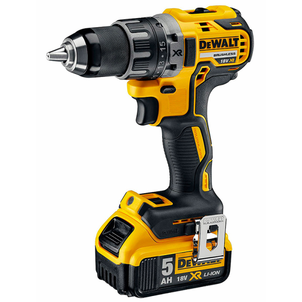 Аккумуляторный шуруповерт DeWalt DCD791P2, 2x5.0Ah, з/у DCB115, в TSTAK