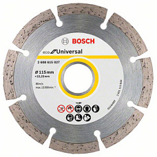 Алмазный отрезной круг Bosch ECO for Universal, 115-22,23 мм
