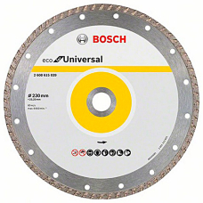 Алмазный отрезной круг Bosch ECO for Universal Turbo, 230-22,23 мм