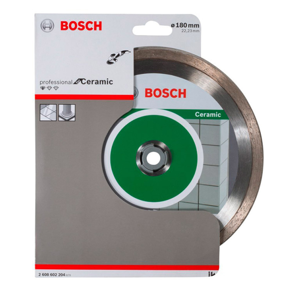 Алмазний відрізний круг Bosch Standard for Ceramic, 180-22.23 мм
