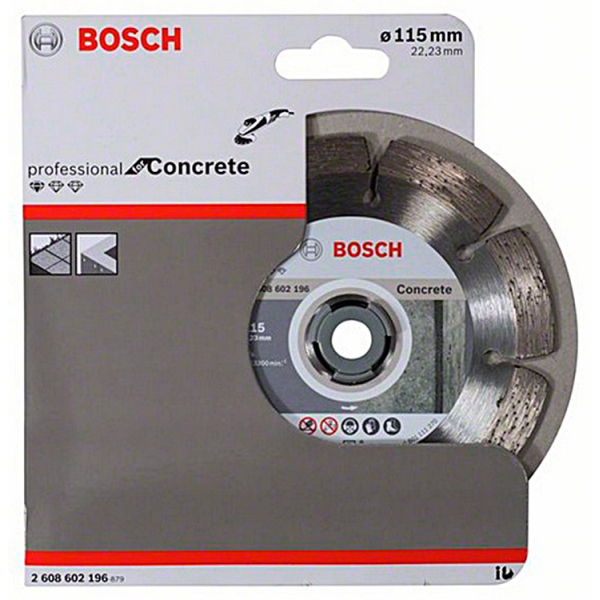 Алмазний відрізний круг Bosch Standard for Concrete 115-22.23 мм