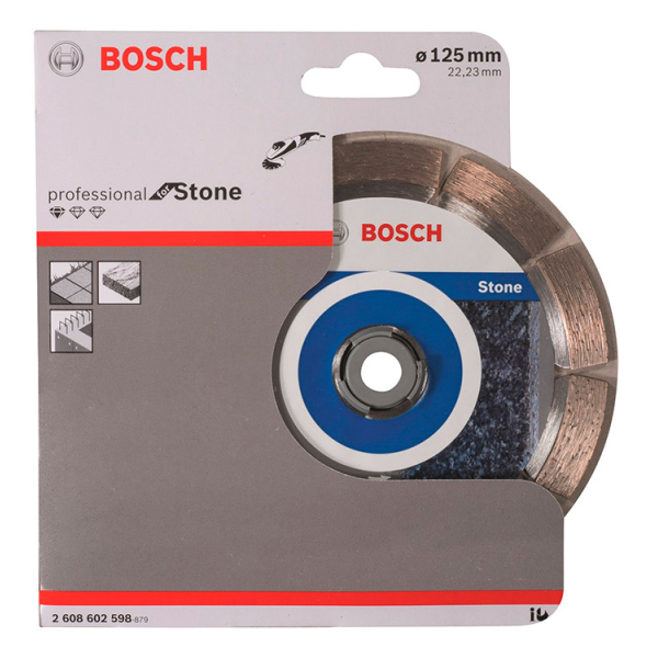 Алмазний відрізний круг Bosch Standard for Stone 125-22.23 мм