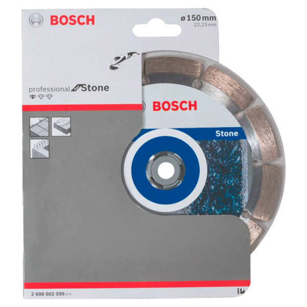 Алмазний відрізний круг Bosch Standard for Stone 180-22,23 мм