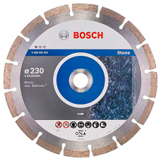 Алмазный отрезной круг Bosch Standard for Stone 230-22,23 мм