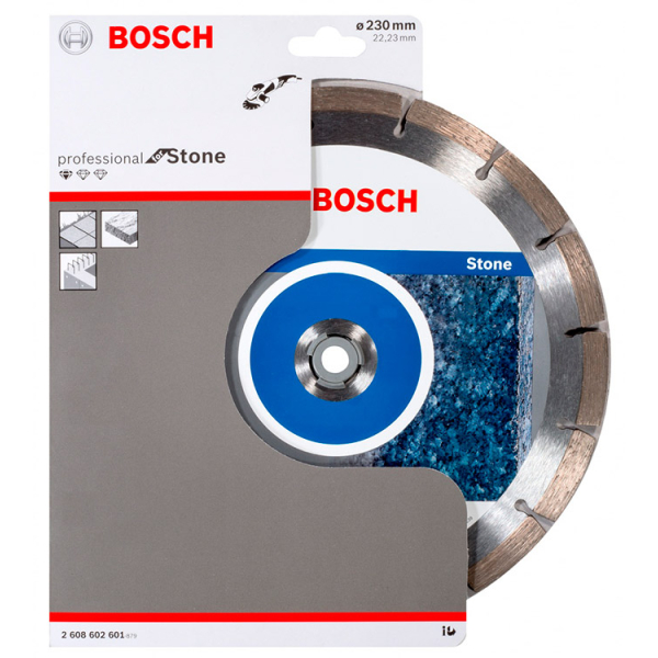 Алмазний відрізний круг Bosch Standard for Stone 230-22.23 мм