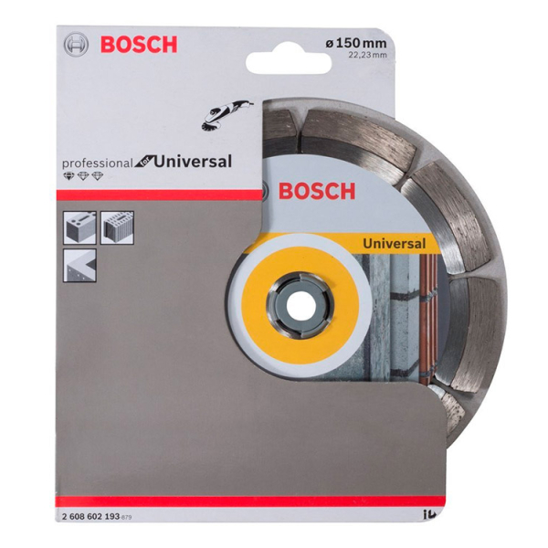 Алмазный отрезной круг Bosch Standard for Universal, 150-22.23 мм