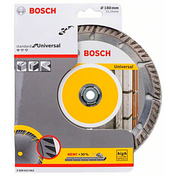 Алмазний відрізний круг Bosch Standard for Universal, 180-22.23 мм