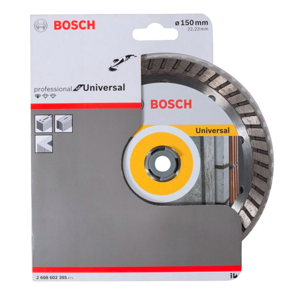 Алмазний відрізний круг Bosch Standard for Universal Turbo, 150-22.23 мм