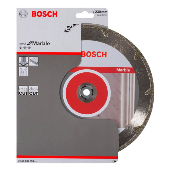 Алмазний відрізний круг Bosch Best for Marble, 230-22.23 мм