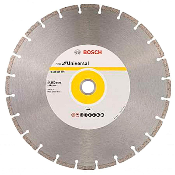 Алмазний відрізний круг Bosch ECO for Universal, 350-25,4 мм