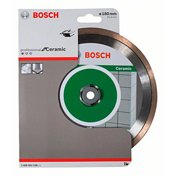 Алмазний відрізний круг Bosch Standard for Ceramic, 180-25.40 мм