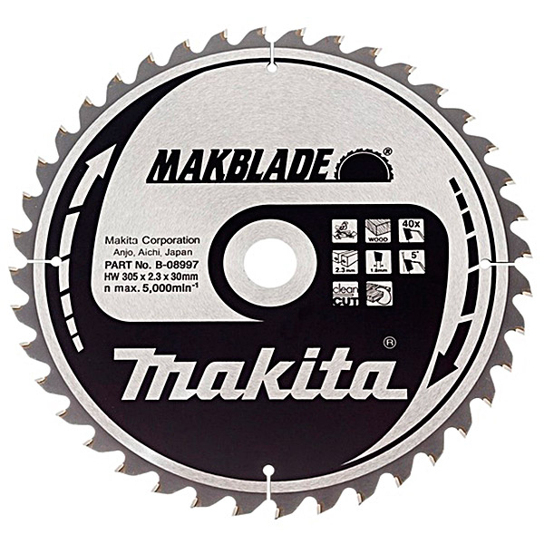 Пильный диск Makita MAKBlade 305x30 мм 40T