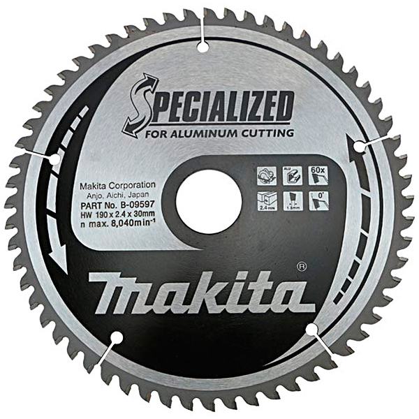 Пильный диск Makita Specialized для алюминия 200х30 мм 64Т