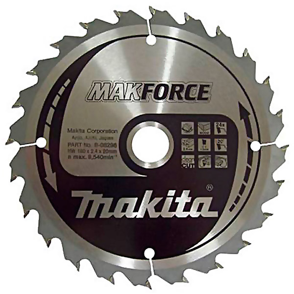 Пильный диск Makita MAKForce 160x20 мм 24Т