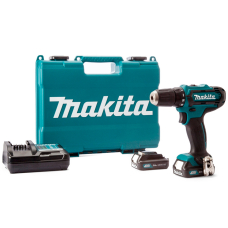 Акумуляторний ударний шуруповерт Makita HP333DWAE, 2x2.0 Ah, з/п DC10WD, кейс