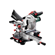 Аккумуляторная торцовочная пила Metabo KGS 18 LTX 216, 2xLiHD 8.0Ah, з/у
