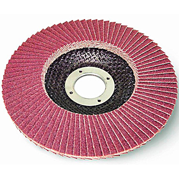 Пелюстковий шліфкруг Makita, 115х22,23 мм, К60, корунд