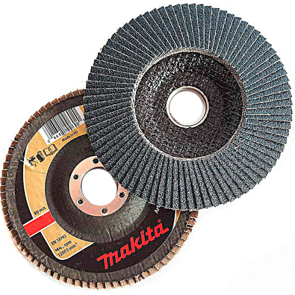 Лепестковый шлифкруг Makita, 115х22,23 мм, К60, цирконий