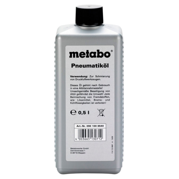 Мастило для пневмоінструментів Metabo, 0,5 л