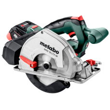 Акумуляторна дискова пила по металу Metabo MKS 18 LTX 58, 2x5.5Ah, з/п, в MetaLoc