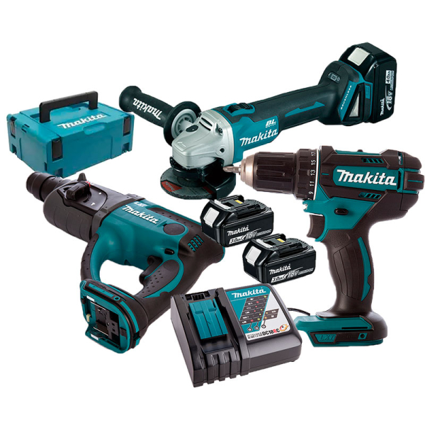 Набор аккумуляторного инструмента Makita DLXMUA504