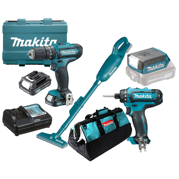 Набор инструментов Makita CXT 4 (10.8B Slider)