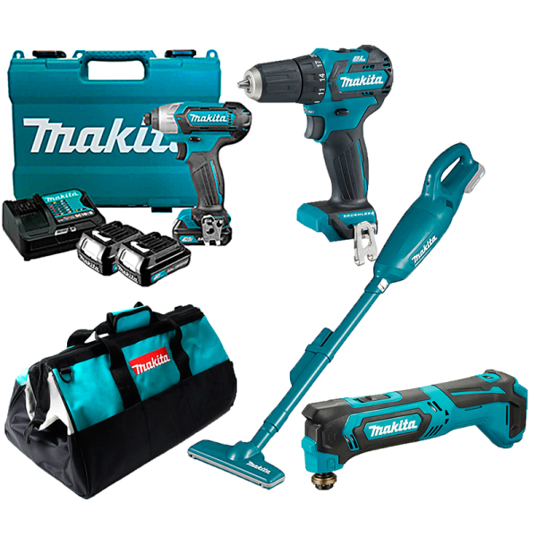 Набор инструментов Makita CXT 2 (10.8В Slider)