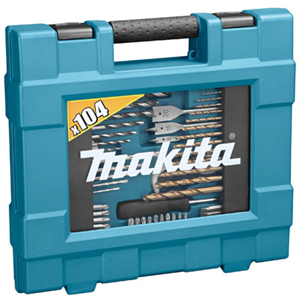 Набір свердел і біт Makita, 104 шт