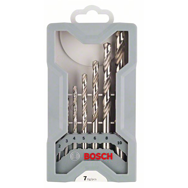 Набір свердел Bosch HSS-G Mini-X-Line, 7 шт