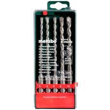 Набор буров Metabo SDS-Plus Classic, 5 шт