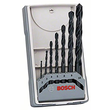 Набор сверл по металлу Bosch HSS-R X-Pro Line, 2-10 мм, 7 шт
