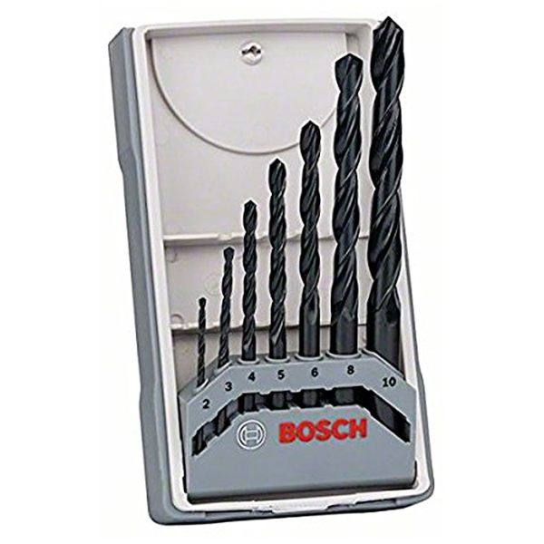 Набор сверл по металлу Bosch HSS-R X-Pro Line, 2-10 мм, 7 шт