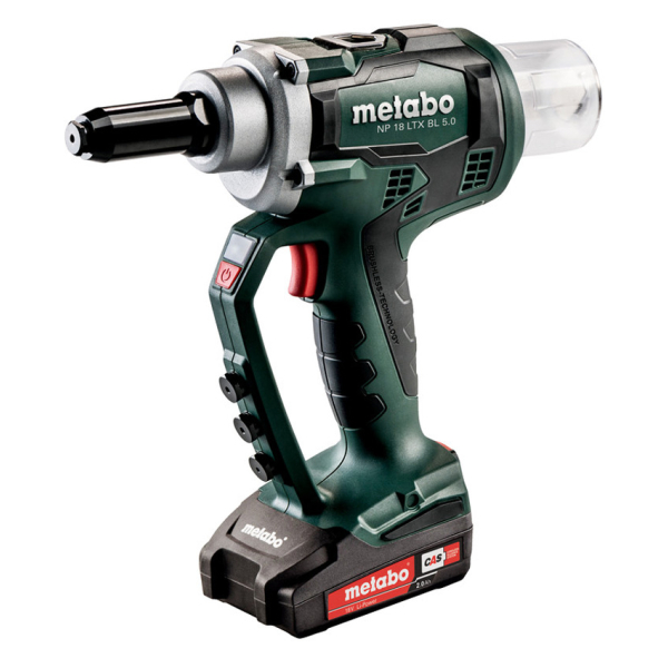 Акумуляторний заклепувальний пістолет Metabo NP 18 LTX BL 5.0