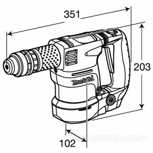 Отбойный молоток Makita HK 1820