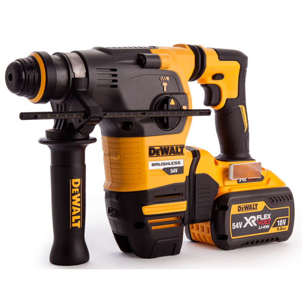 Аккумуляторный перфоратор XR Flexvolt DeWalt DCH333X2, 2x9.0Ah, з/у, кейс