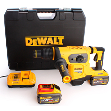 Акумуляторний перфоратор SDS-Max XR Flexvolt DeWalt DCH481X2, 2x9.0Ah, з/п, кейс