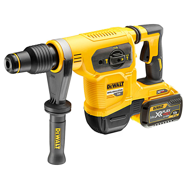 Аккумуляторный перфоратор SDS-Max XR Flexvolt DeWalt DCH481X2, 2x9.0Ah, з/у, кейс