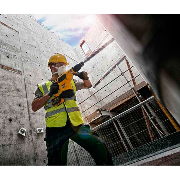 Аккумуляторный перфоратор SDS-Max XR FlexVolt DeWalt DCH481N, каркас, кейс