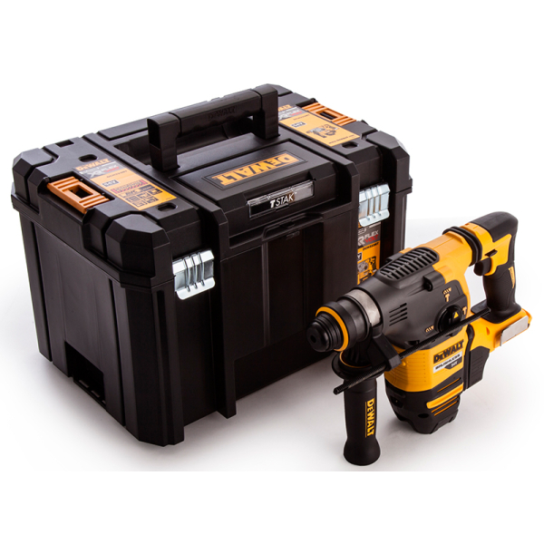 Аккумуляторный перфоратор SDS-Plus XR FlexVolt DeWalt DCH333NT, каркас, в кейсе