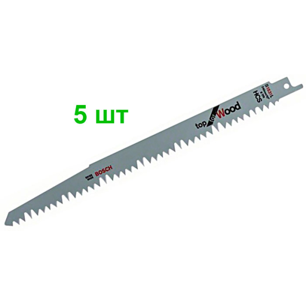 Пильное полотно Bosch Top for Wood S 1531 L, 240 мм, 5 шт