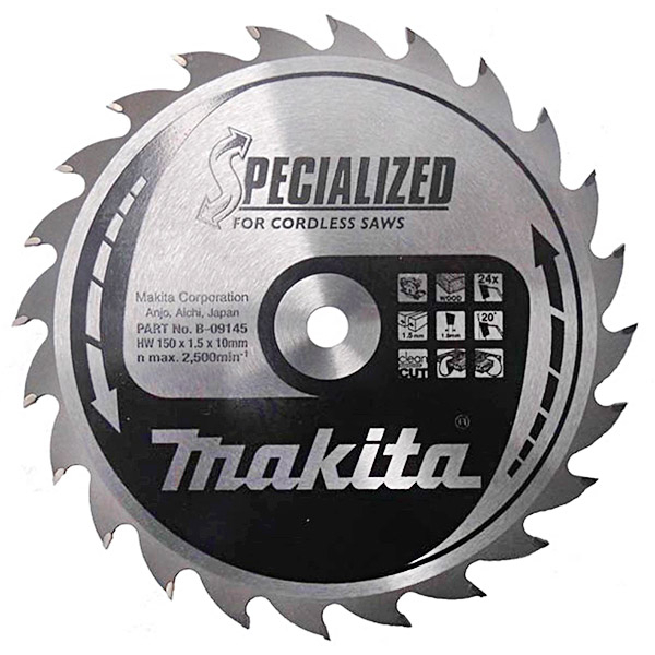 Пильный диск Makita Specialized, 150x10 мм 24T
