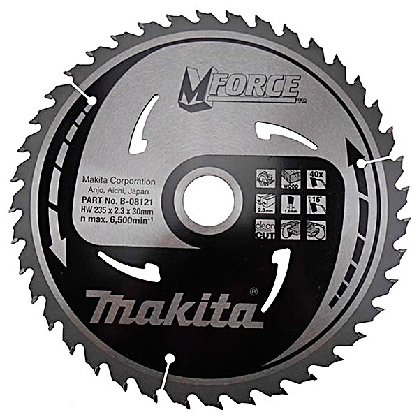 Пильный диск Makita MForce, 235x30 мм 40Т
