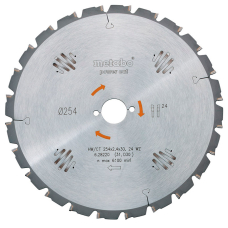 Пильный диск Metabo HW/CT, 250x2,8х30 мм, 24 WZ 25°