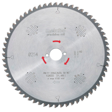 Пильный диск Metabo HW/CT, 230x2,6х30 мм, 56 WZ 15°