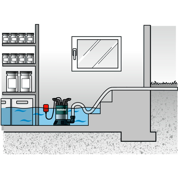 Погружной насос Metabo TPS 16000 S Combi